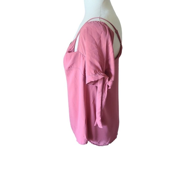 La Vi off shoulder blouse size large - Picture 3 of 8